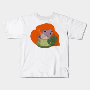 Arabica Coffee Breath Kids T-Shirt